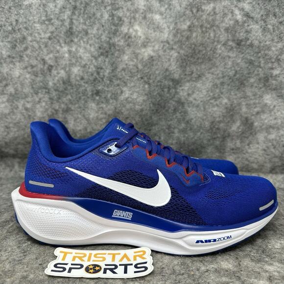 New York Giants Nike Zoom Pegasus 41 Running Shoes Mens Size 9 FZ5088-400 NFL - Picture 3 of 8